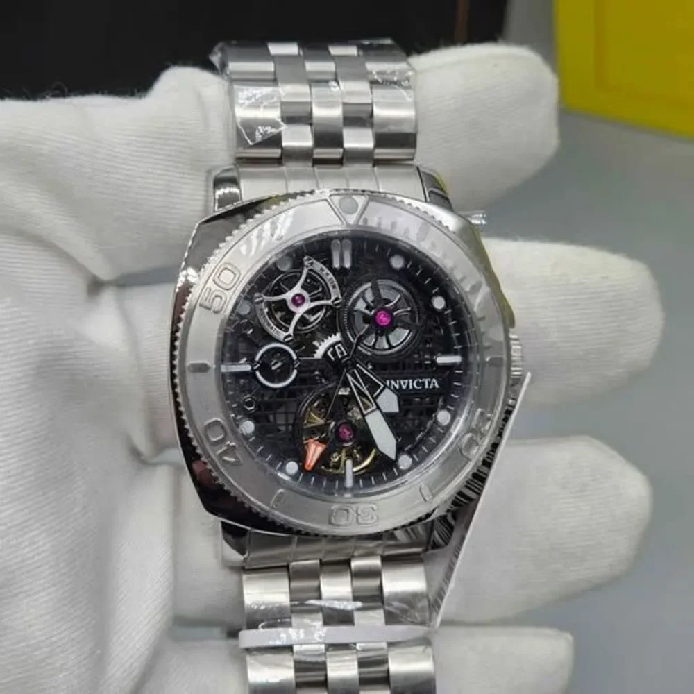 Invicta Sea Hunter Hadal Truss Automatic Men's Watch w/ Skeleton Dial - 44mm